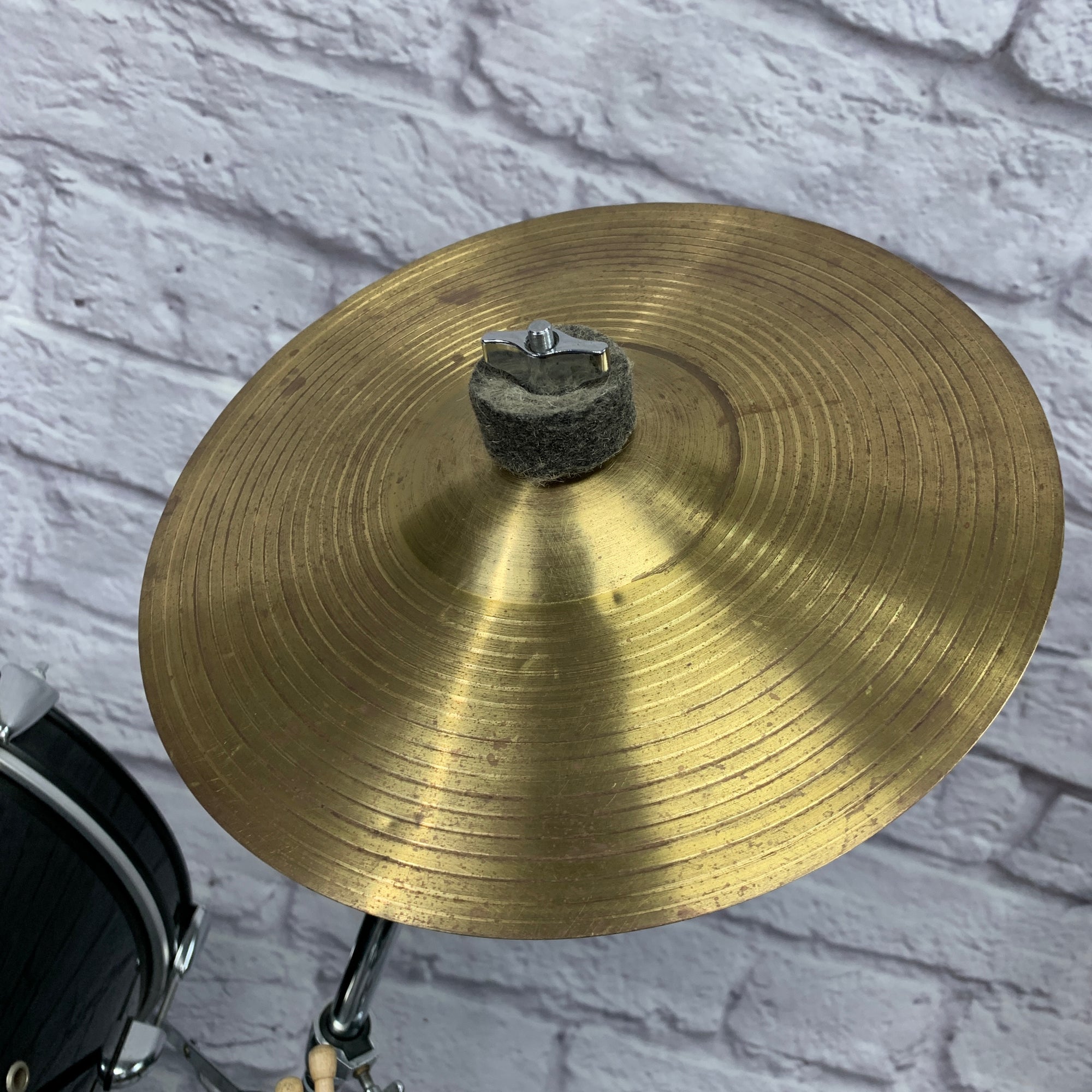 Basix Kid's 3-Piece Drum Kit Black