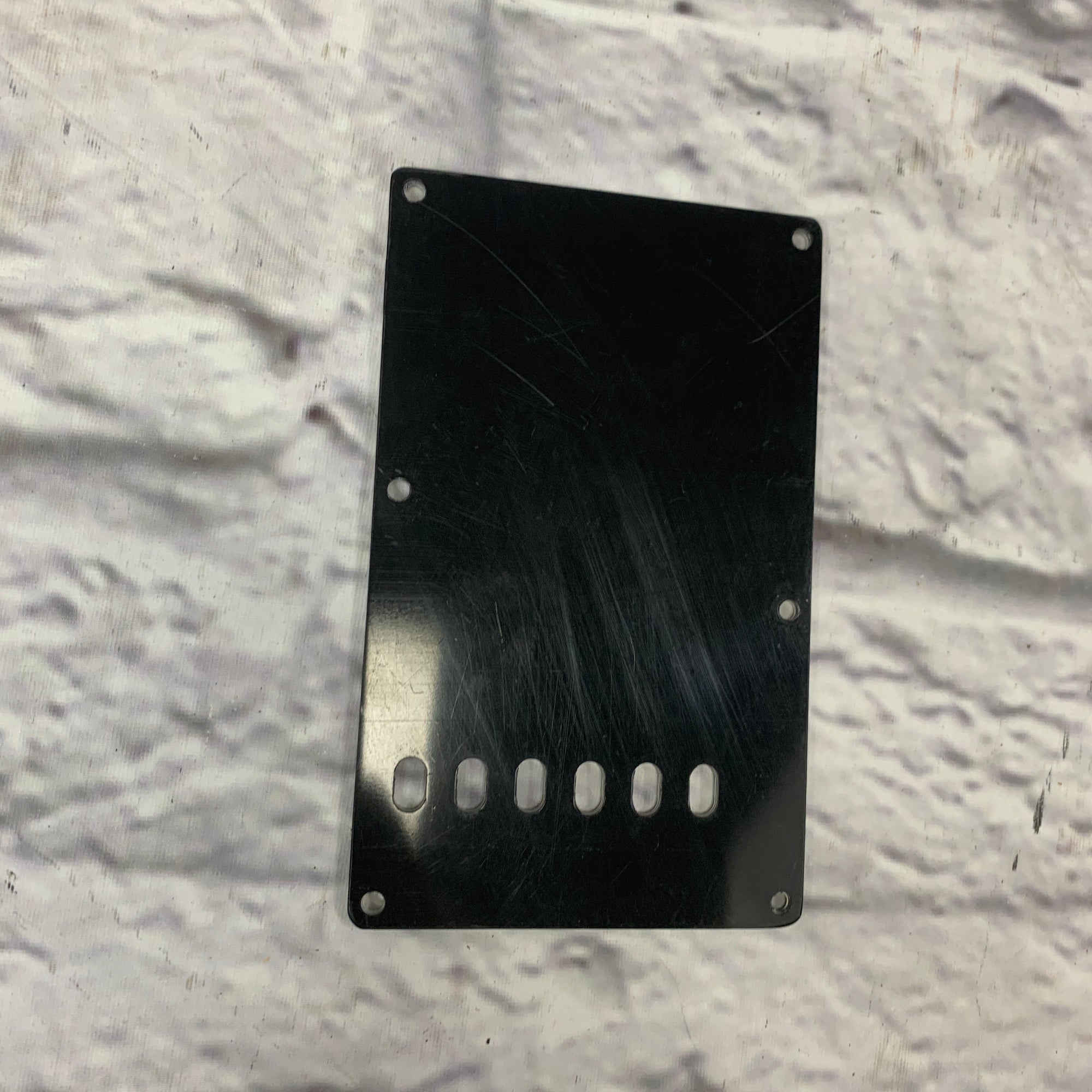 Unknown Electric Guitar Back Cover Plastic Plate