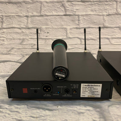Audio Technica ATW-R14 Dual Wireless Microphone System
