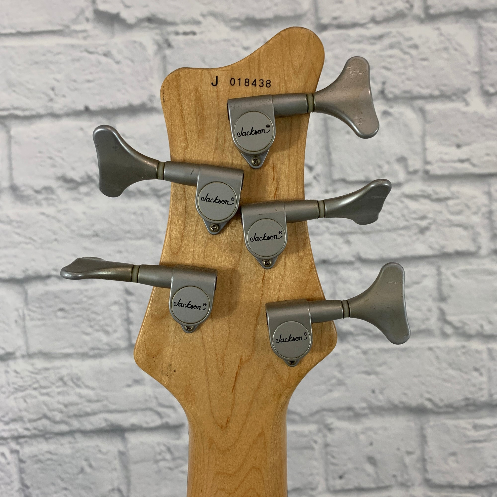 Jackson Professional 5 String Bass Guitar Blue Active Pickups