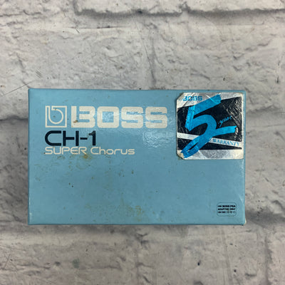 Boss CH-1 Super Chorus Pedal