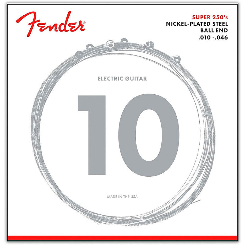 Fender 250R 10-46 Nickel Plated Electric Strings