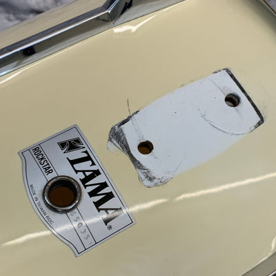 Tama Rockstar 12" Rack Tom Aged White