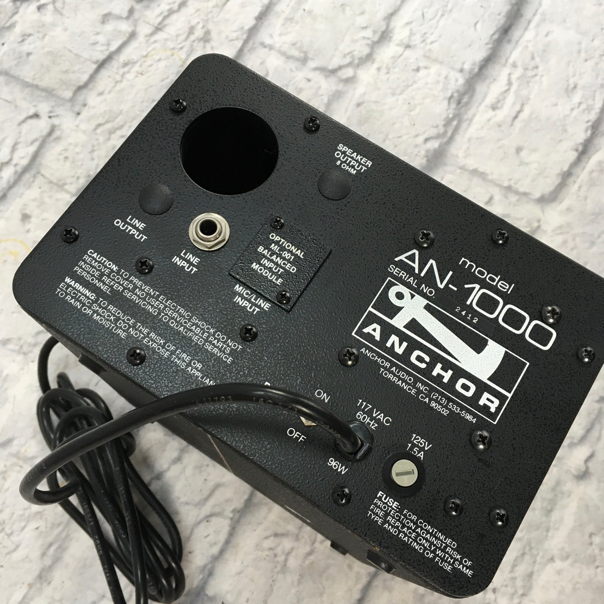 Anchor AN-1000 Powered Single Monitor