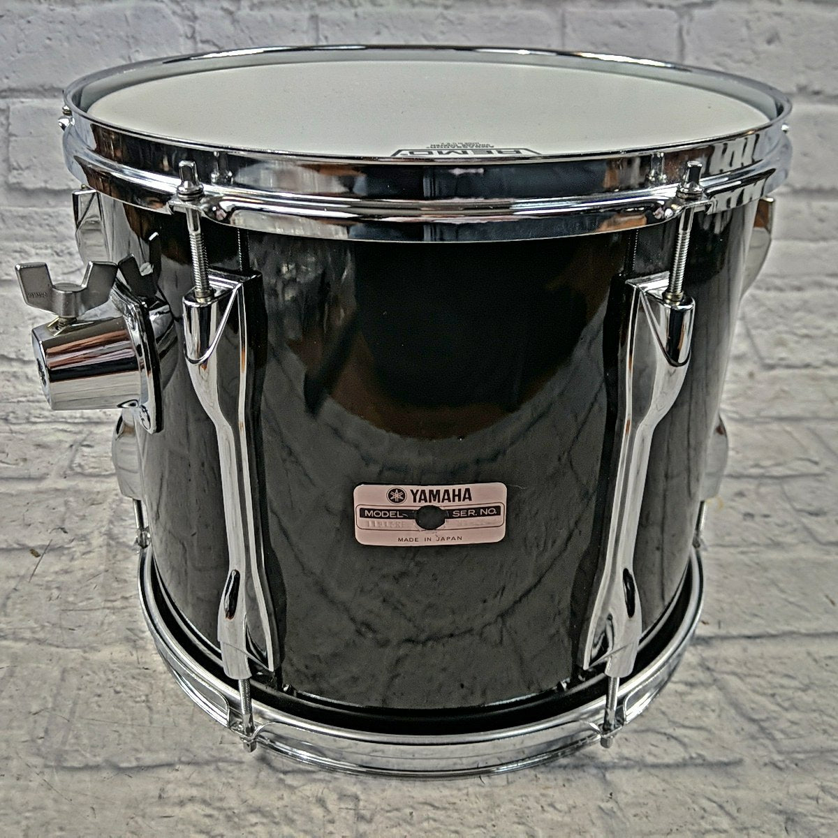 Yamaha 1986 13  Recording Custom Rack Tom Piano Black