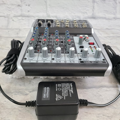 Behringer XENYX Q802USB 8-Input Mixer w/ USB