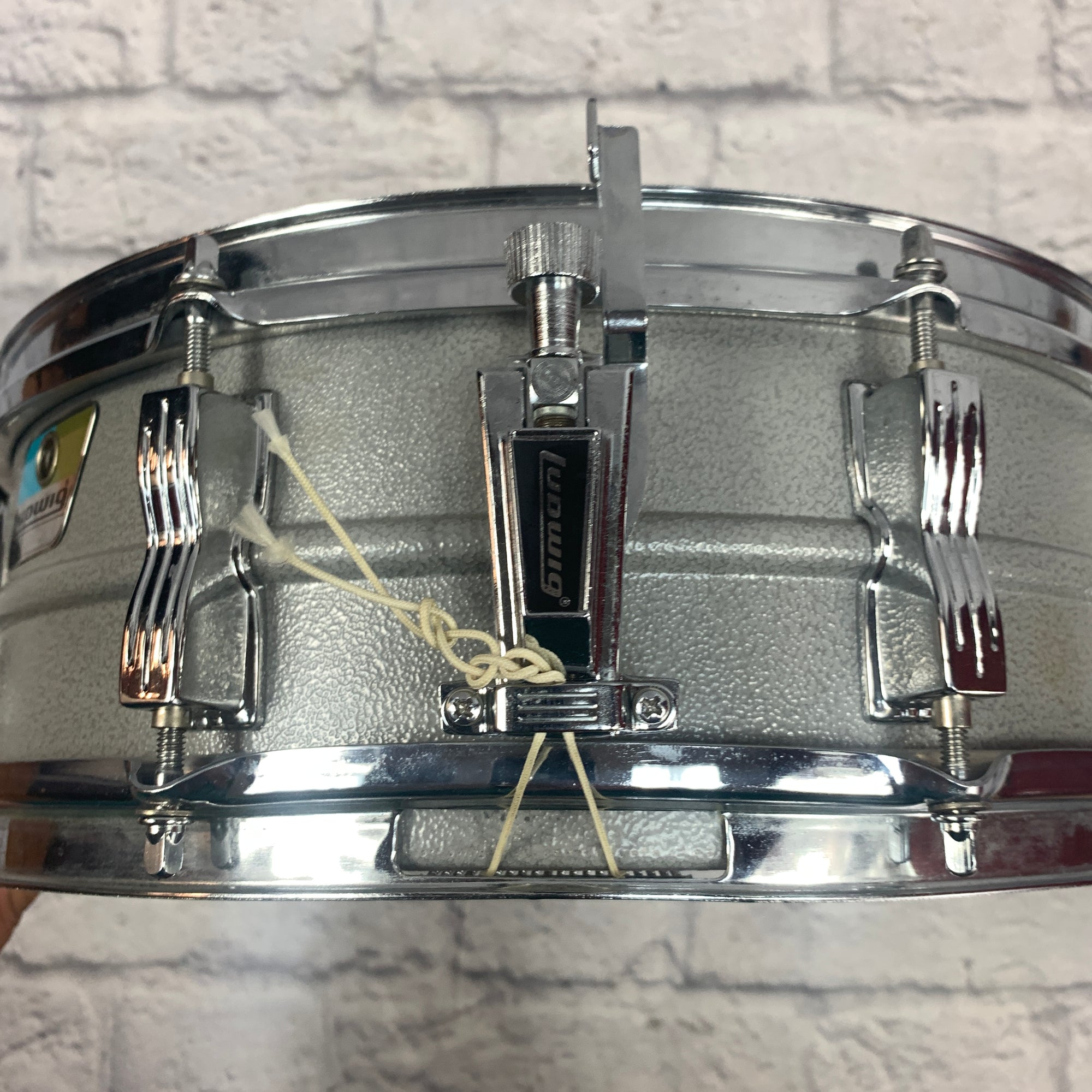 Vintage Ludwig 1980s Acrolite Snare Signed by William F Ludwig II