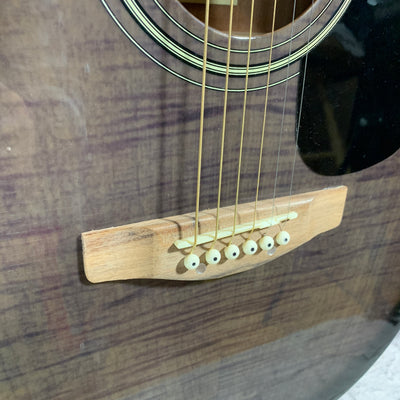 Glen Burton GA204BCO-BK Acoustic Guitar