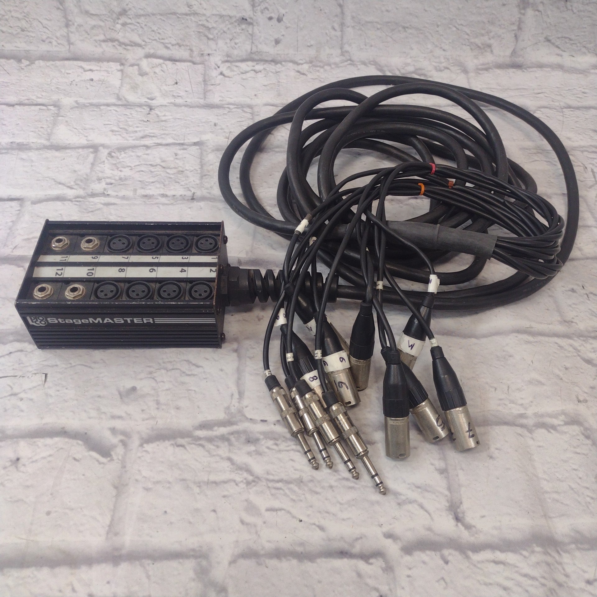 Stagemaster 12 Channel 25 Foot Cable Snake