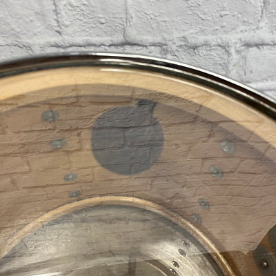 Ludwig Silver Sparkle Blue and Olive 14x10" Tom