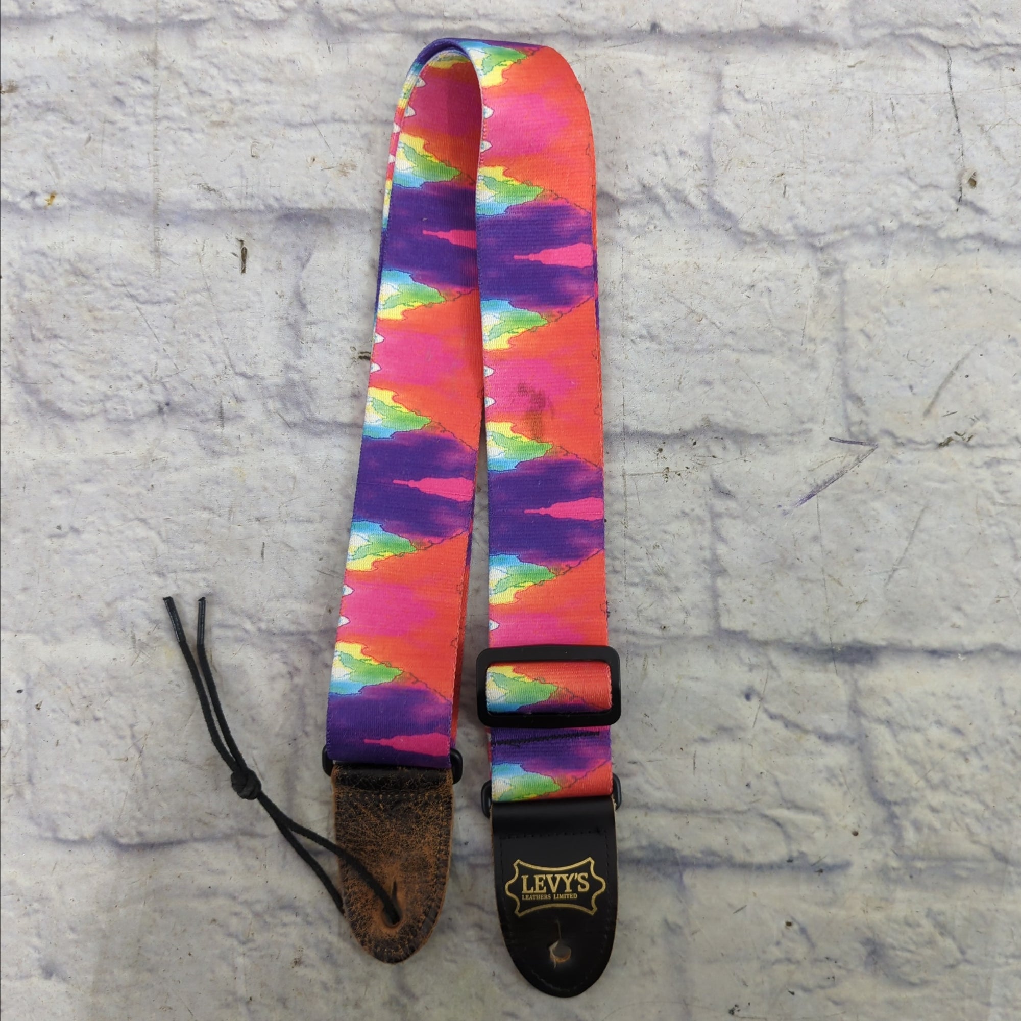Levy's MP #22  Made in Canada Tie Dye Guitar Strap