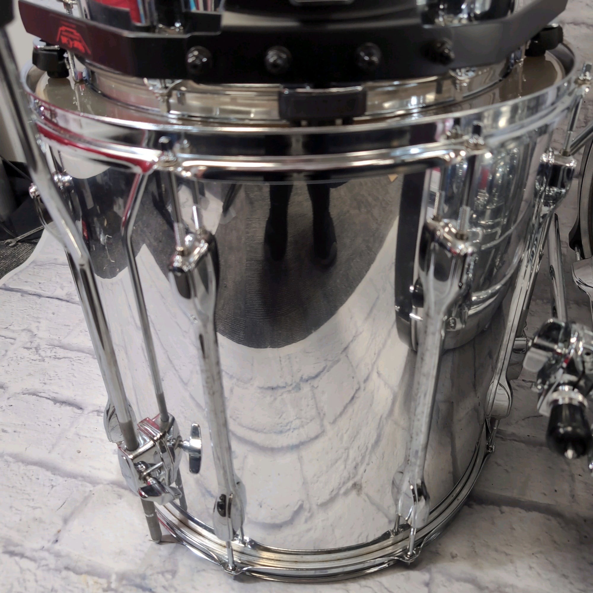 Tama Rockstar 5pc Chrome Over Wood Drum Kit