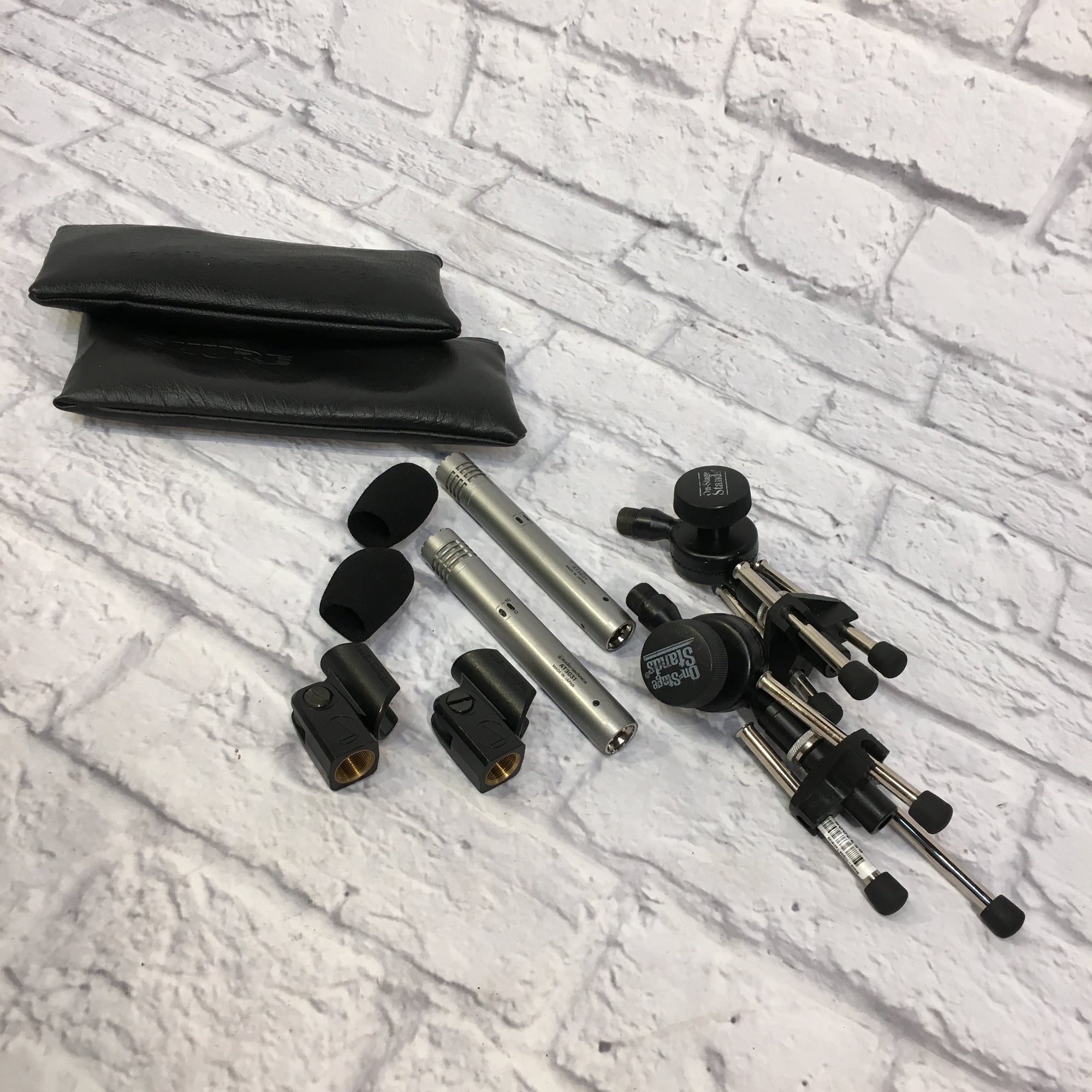Audio Technica AT3031 Condenser Microphone Pair