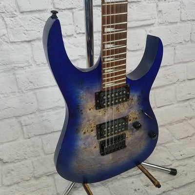 Ibanez RGRT621DPB Electric Guitar Flat Blue Lagoon Burst