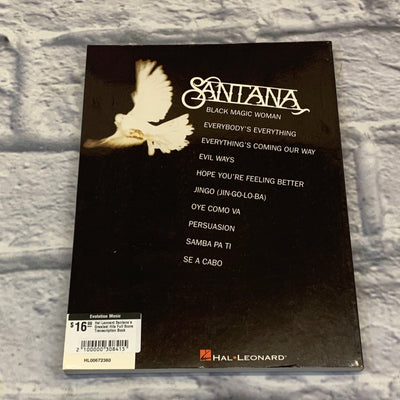 Hal Leonard Santana's Greatest Hits Full Score Transcription Book