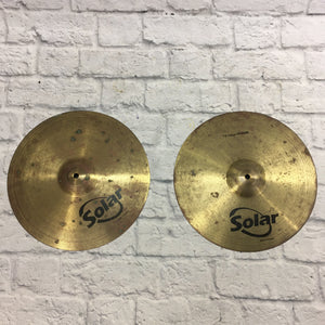 Solar 14 Hi Hat Cymbal Pair