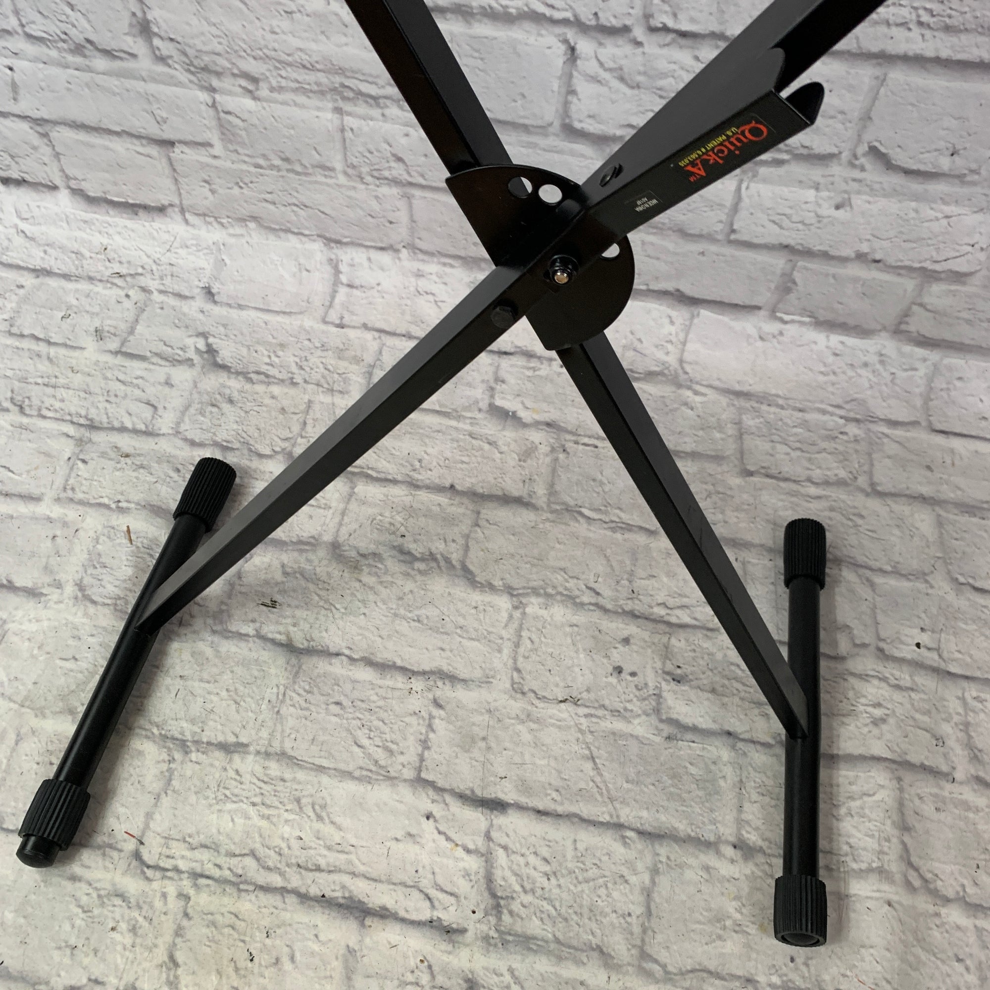 Quick A Black Single Keyboard Stand