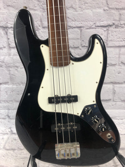 1997 Fender Standard Series Fretless Jazz Bass Made in Mexico