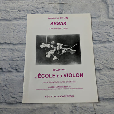 Alexandre Rydin Aksak For Violin and piano