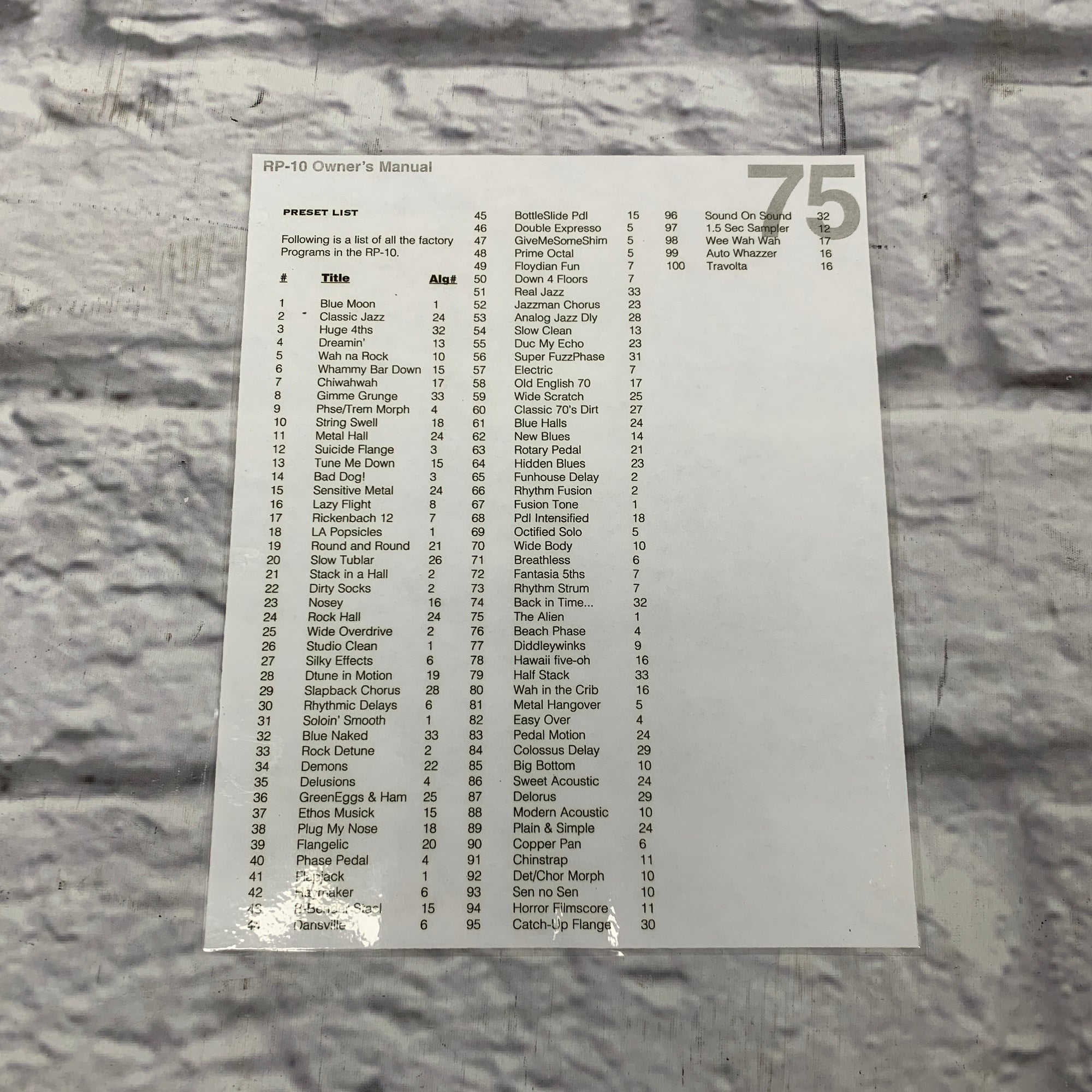 Digitech RP-10 Multi-Effects Processor - Evolution Music