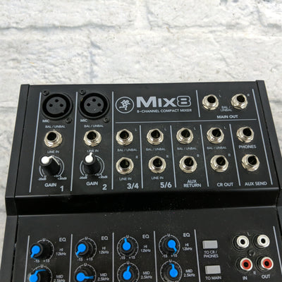 Mackie Mix8 8-input Compact Mixer