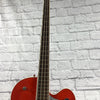 Gretsch Broadkaster G6119B Rock Orange Bass 4 String Bass Guitar