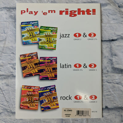 Play 'em Right Rock - Vol. 2, De Haske Play-Along Book, Trumpet