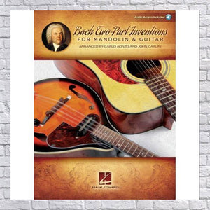 Hal Leonard Bach Two-Part Inventions for Mandolin & Guitar