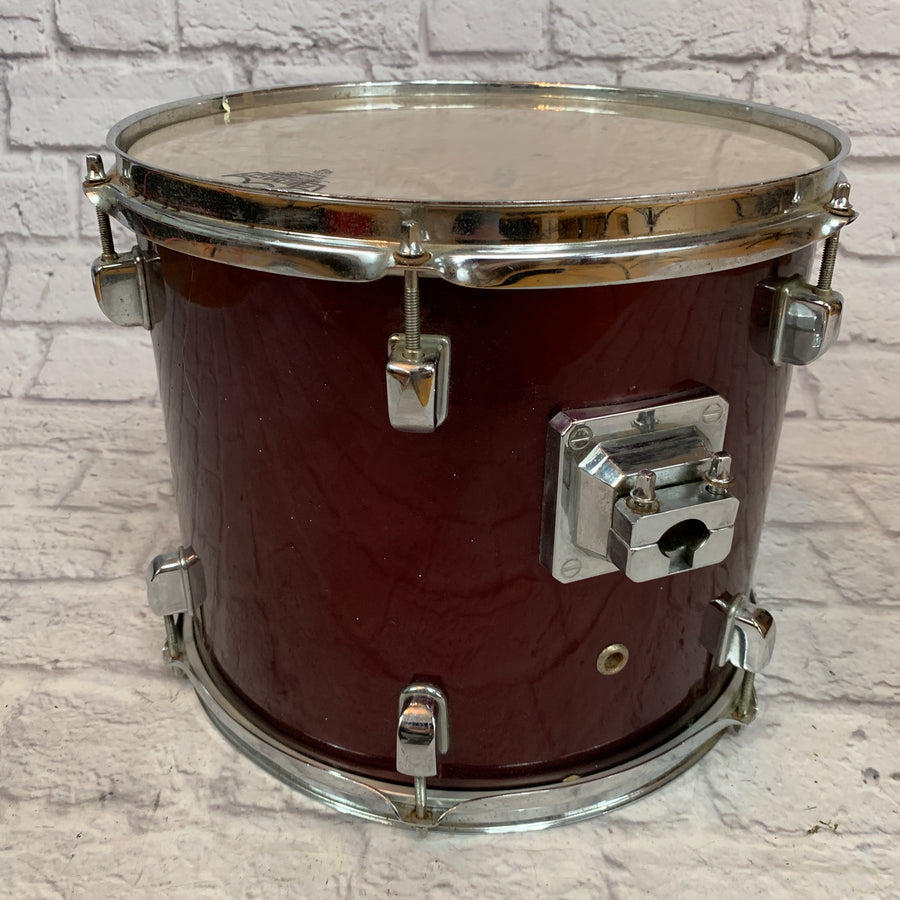 Unknown 13" X 11" Rack Tom Wine Red