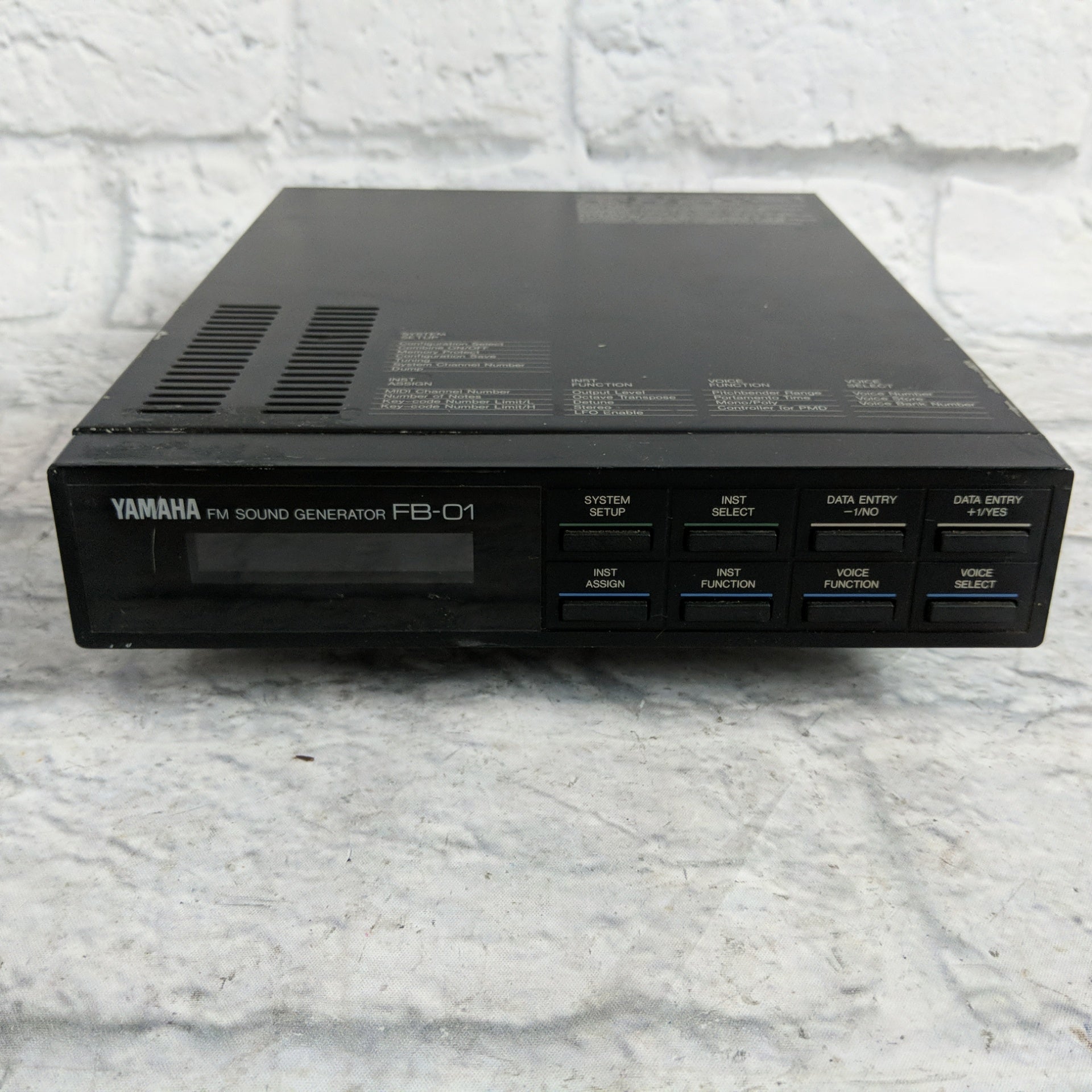 k*o様 YAMAHA FB-01 FM SOUND GENETATOR YAMAHA FB-01 FB01 FM Sound Generator Digital FM Synth Module