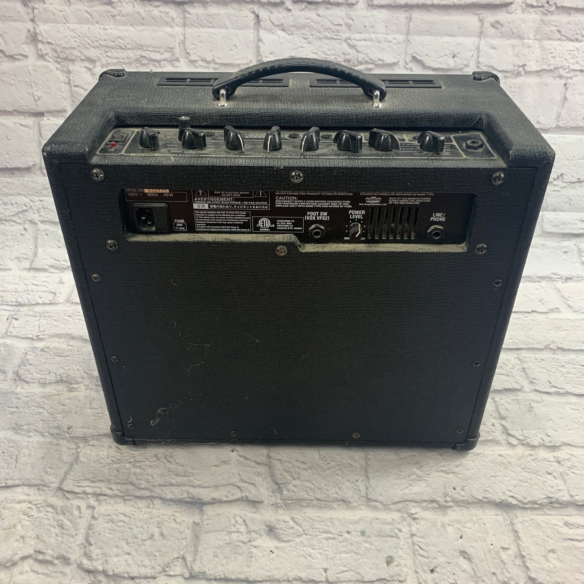 Vox AD30VT Guitar Combo