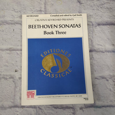 Beethoven Sonatas Book Three