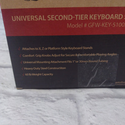 Gator Works Universal Second Tier Keyboard Stand Add On