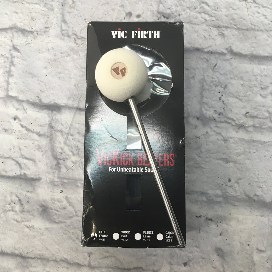 Vic Firth VicKick VKB1 Felt Beater (New)