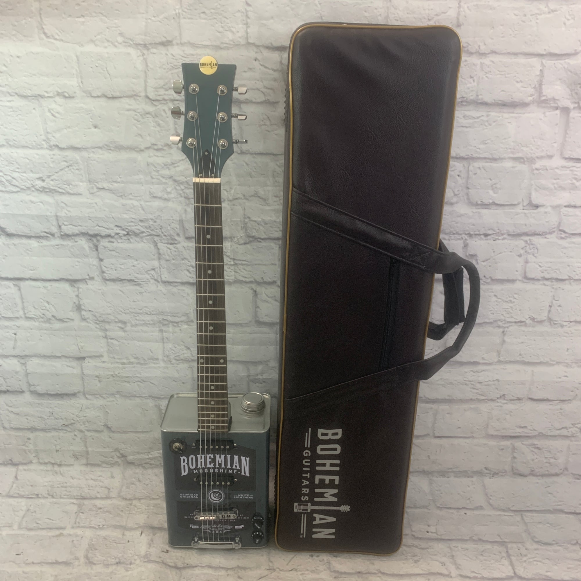 Bohemian Guitars Oil Can Moonshine Electric Guitar - Evolution Music