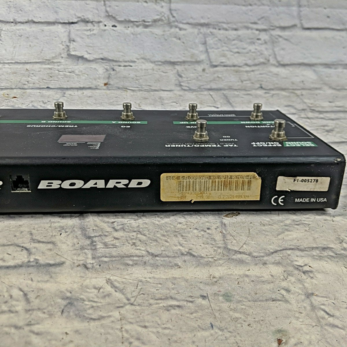 Line 6 Floorboard Foot Controller