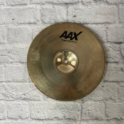 Sabian 14in AAX Stage Hats Hi Hat Cymbal Pair