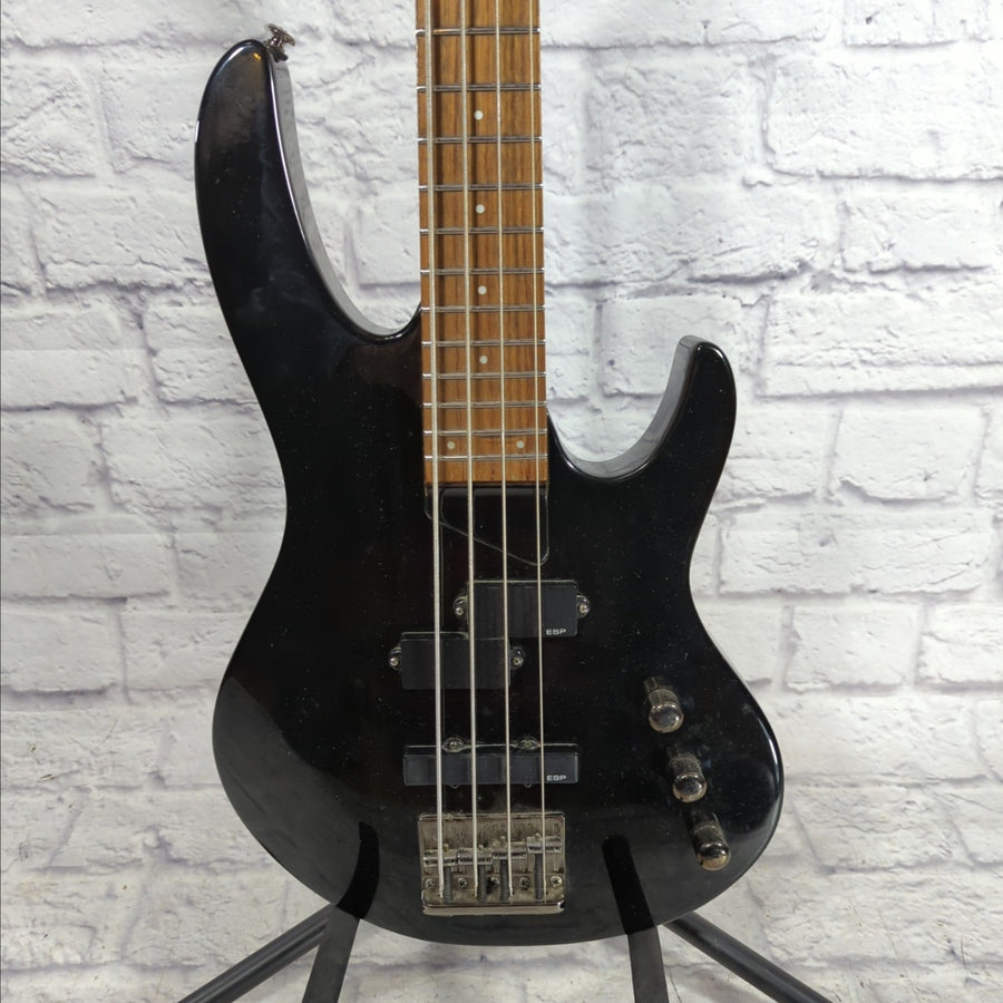 LTD B-50 4 String Bass Guitar - Black
