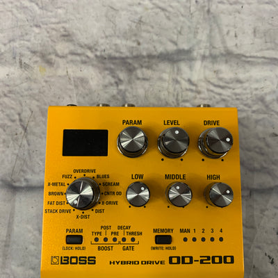 Boss Hybird Drive OD-200 Pedal