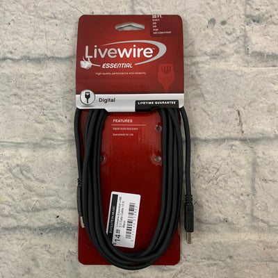 Livewire Essential USB 2.0 Data Cable 10 ft. Black