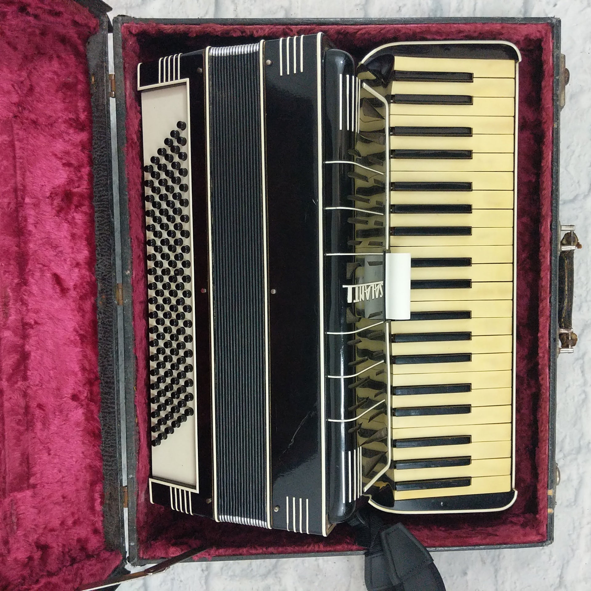 Vintage Salanti Model 8002 Accordion