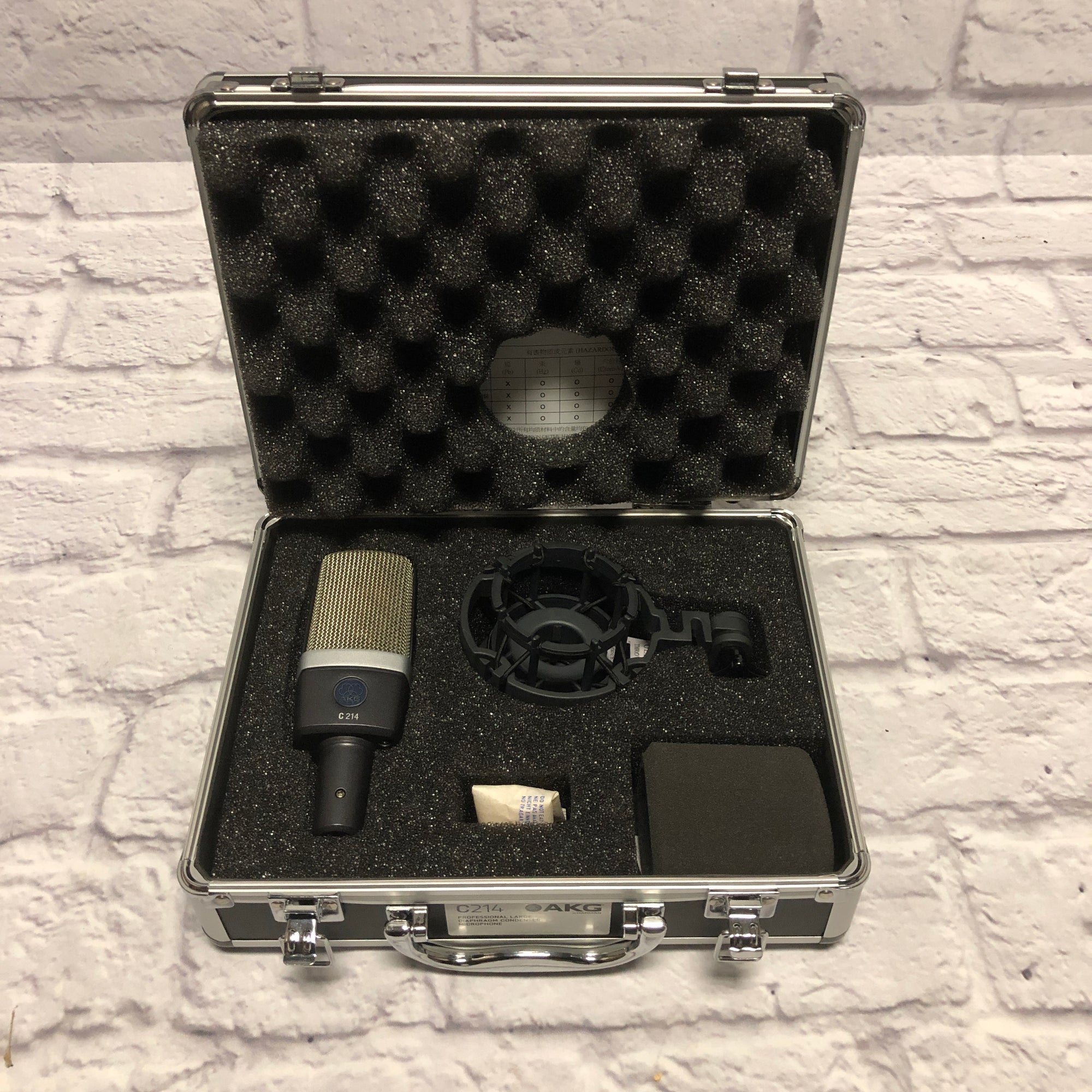 AKG C214 Large‑diaphragm Condenser Microphone