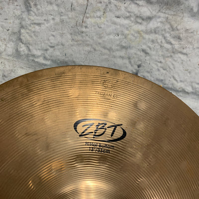Zildjian ZBT 13" Hi Hat Cymbals