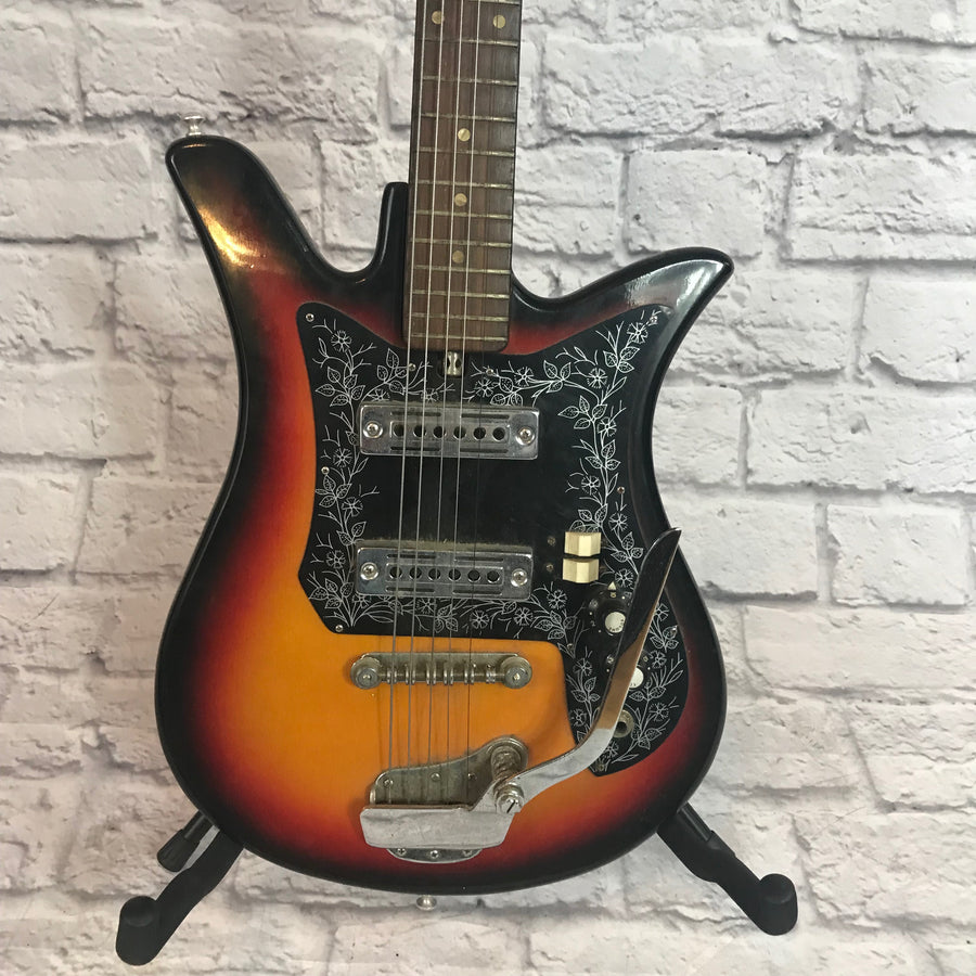 Teisco Del Rey Electric Guitar Sunburst