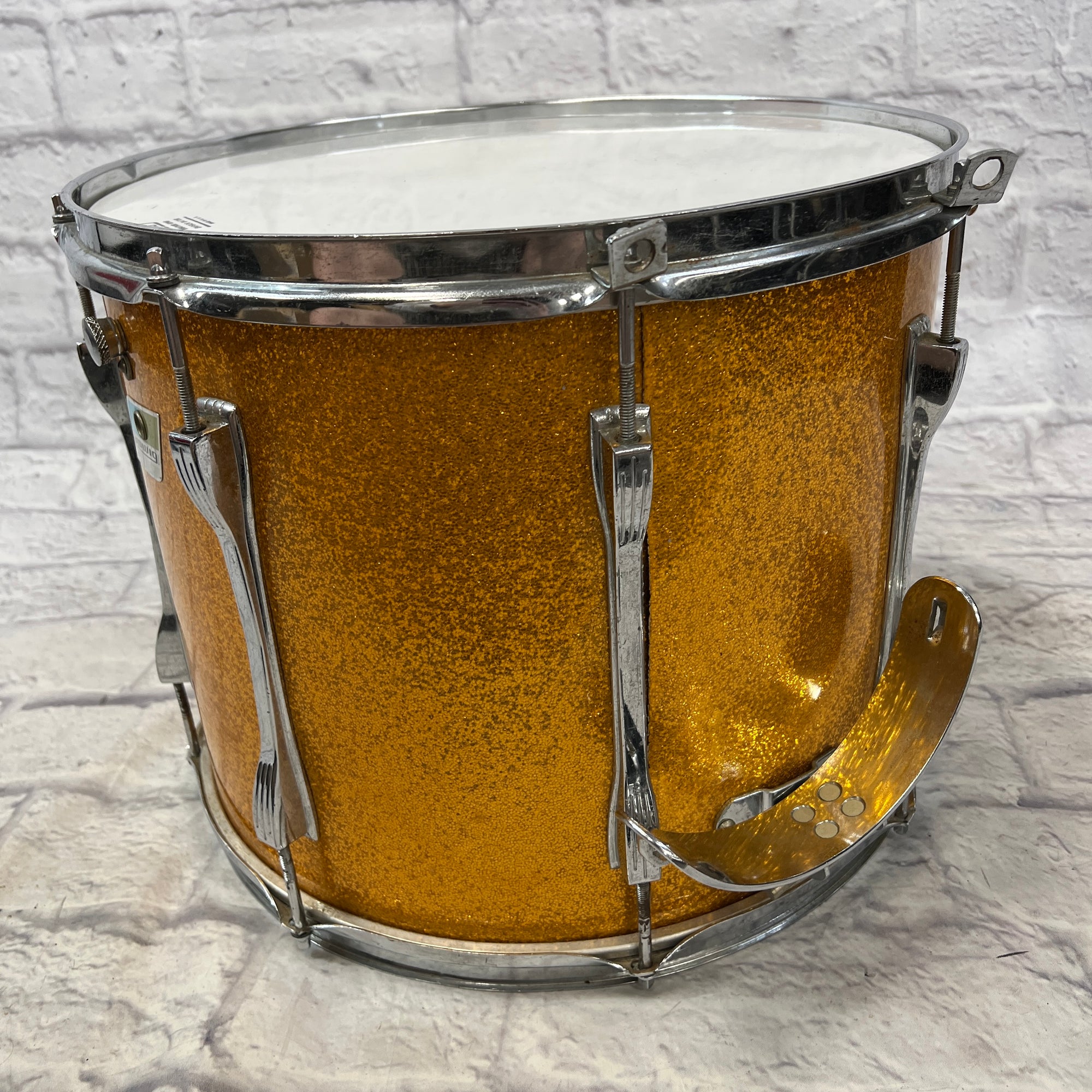 Ludwig B/O Field Snare Drum Orange Sparkle 15x12"