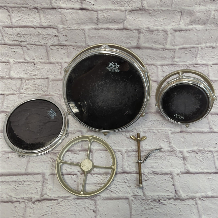 Unknown Lot of 3 Rototoms for Parts or Repair
