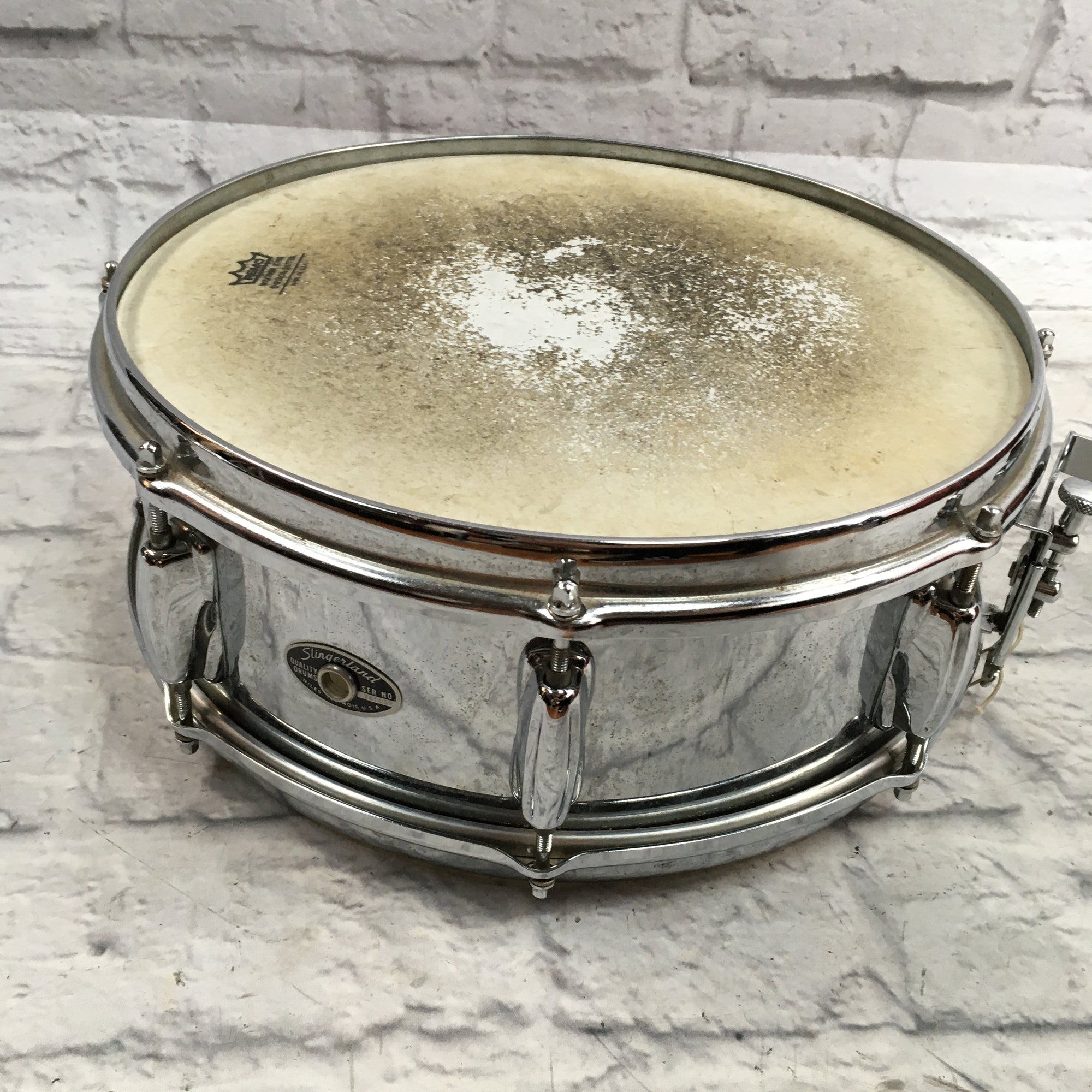 Vintage 1970s Slingerland 14 Festival 8-Lug Snare Drum