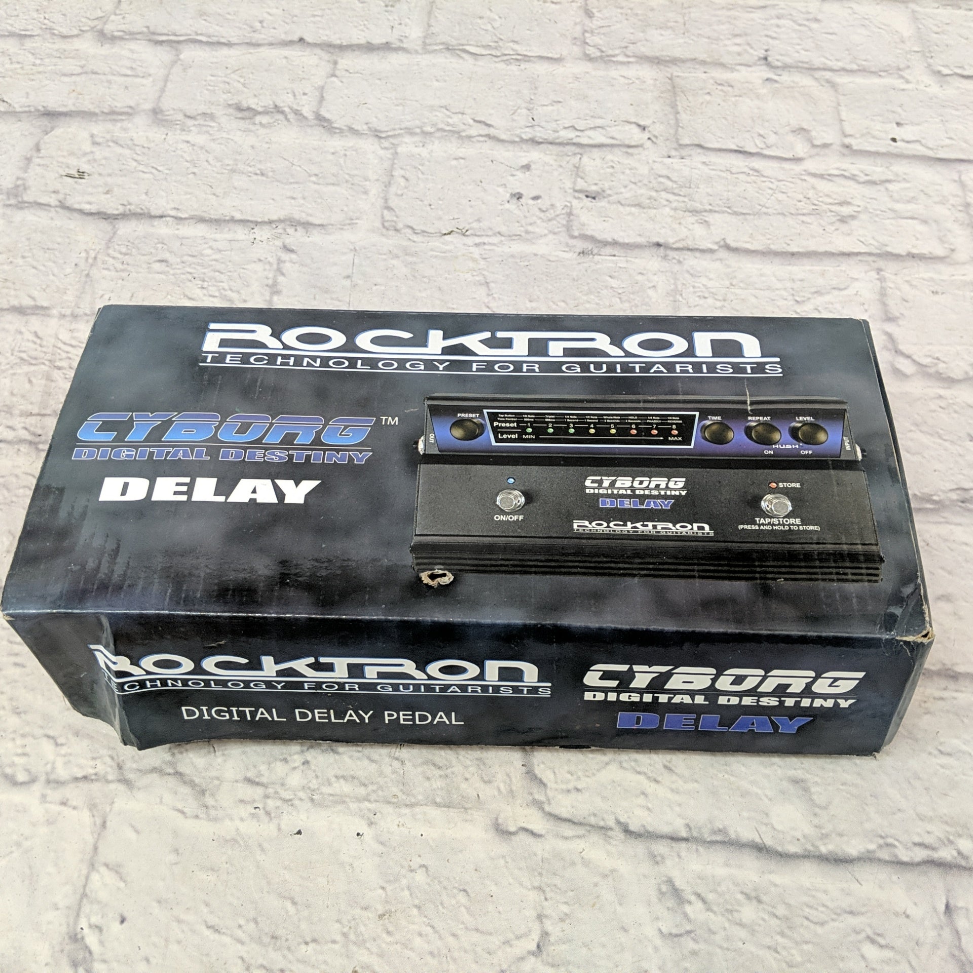 Rocktron Cyborg Digital Destiny Delay Pedal - New Old Stock
