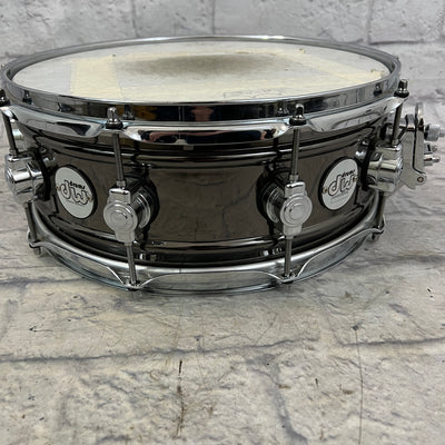 DW Design Series Black over Brass 14x5.5" Snare