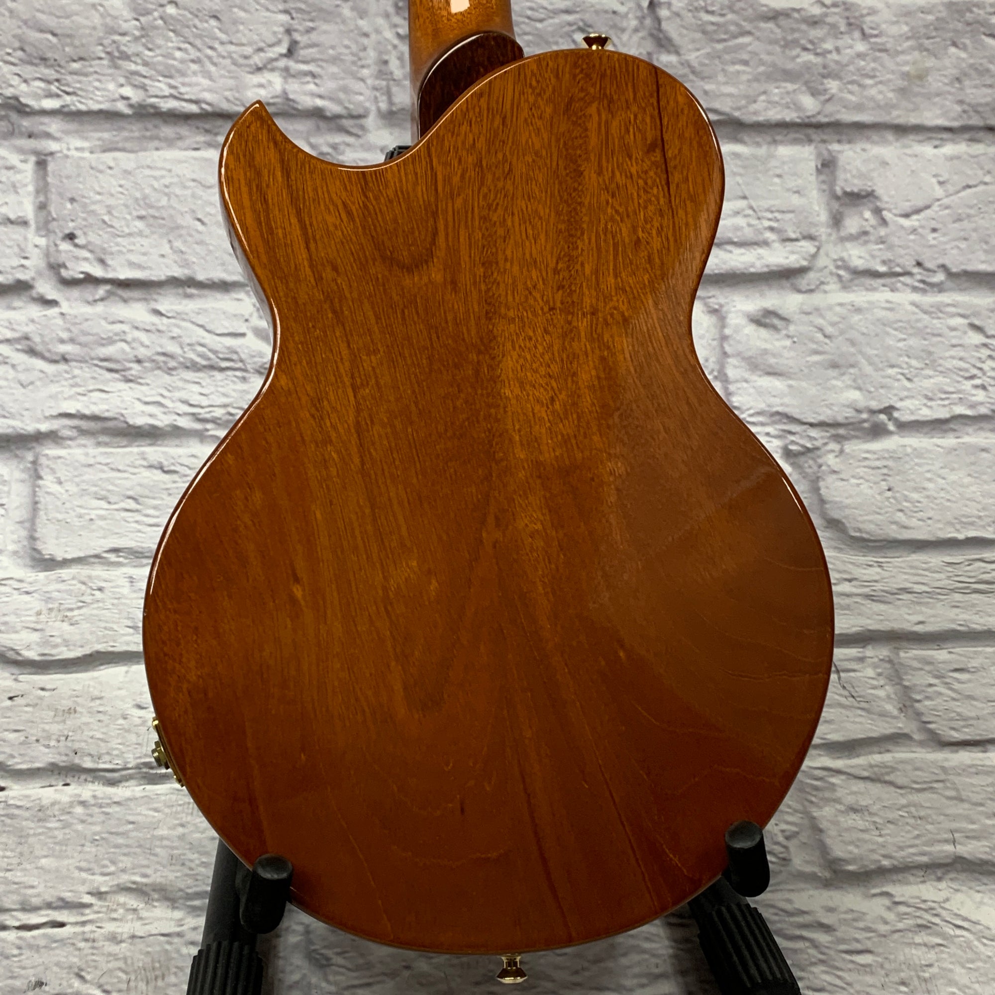 Rinker #611 Single Cutaway w/ Figured Maple/Rosewood Top & Phat Cat P-90